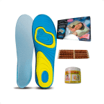 Almohada cervical + Plantilla + Masajeador de pies de madera + Reuma huesitos