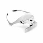 Cintillo con 5 lentes intercambiables con aumento y luz