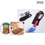 Crema Coca arnica + Masajeador de pies + Plantilla