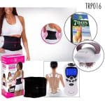 Faja cintura de avispa + Electroestimulador + Body slimmer + Té 7 dias
