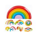 Juguete arcoiris de colores