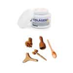 Maderoterapia facial con crema colageno