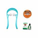 Masajeador cervical manual + Atomo + Aceite chino