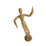 Figura de madera chico