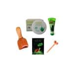 Pack de crema y exfoliante + Máscara + Copa y rodillo facial