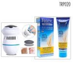 Set limpiador de pies + Crema