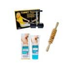 Tummy Trimmer + Rodillo rueda + Crema reductora cellulite