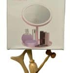 Espejo led + Set maderoterapia facial.