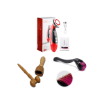 masajeador radiofrecuencia copa sueca+ rodillo + derma roller