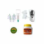 1 Caja de ventosa de 6 vasos + Electroestimulador + Crema atomo + Pomada cannabis