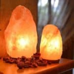 Lampara de sal del Himalaya , ideal energías estancadas